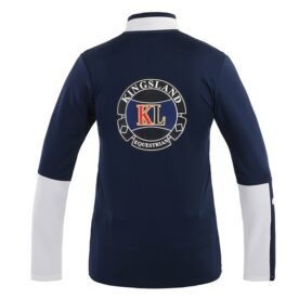 A long sleeve polo shirt with the logo of england.